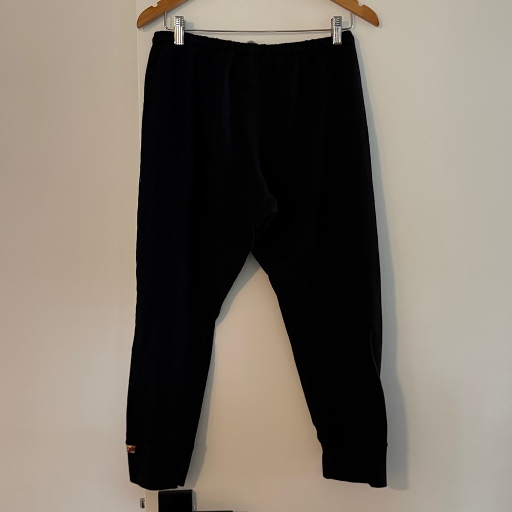 Free City Black 3/4 Joggers size L - Picture 2 of 4